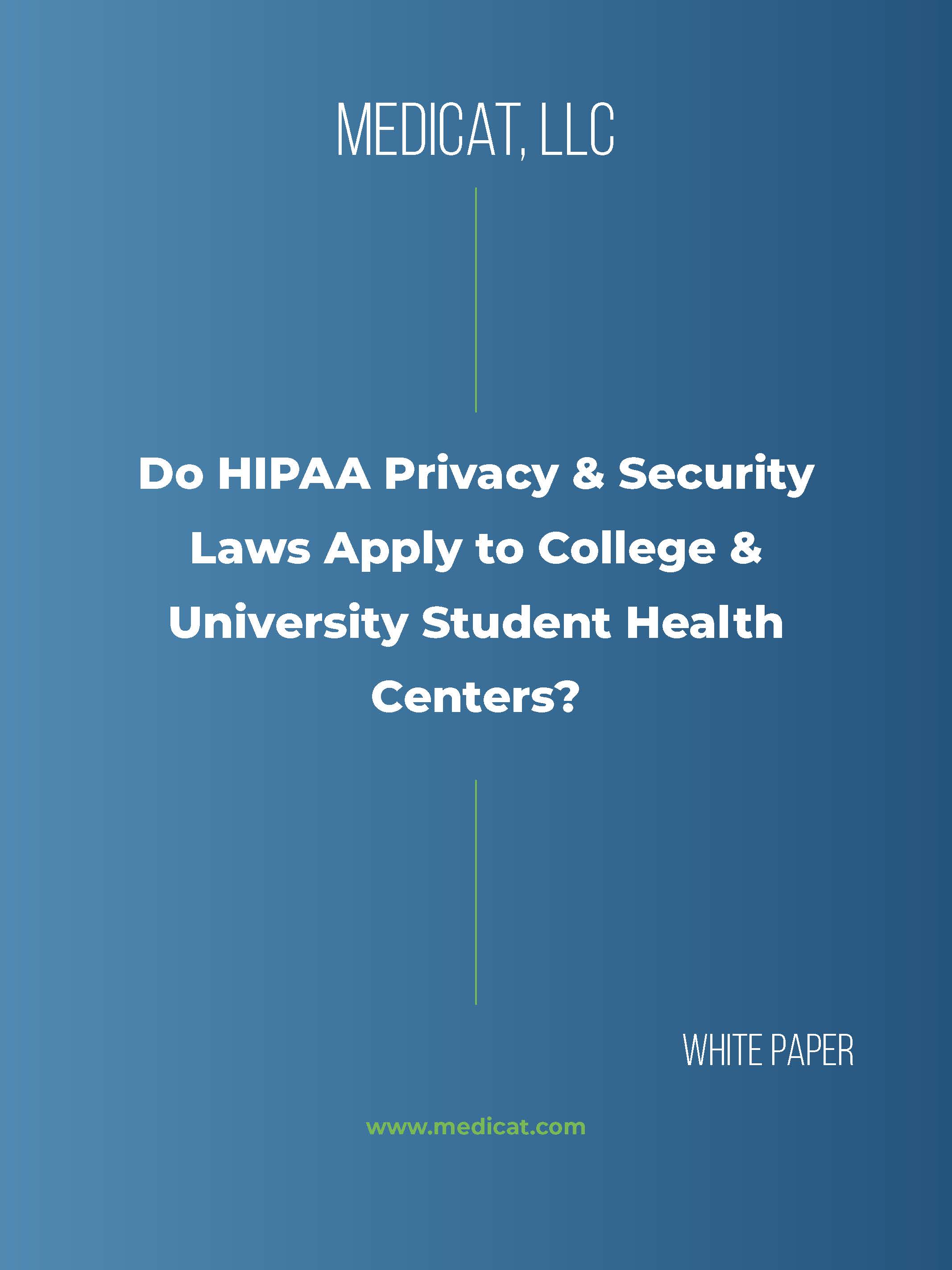 HIPAA White Paper Cover